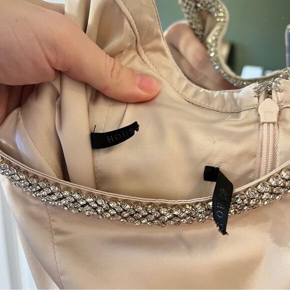 House Of Cb Camilla Dress in Champagne - Picture 8 of 12